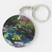 Lily Pond Sleutelhanger (Achterkant)