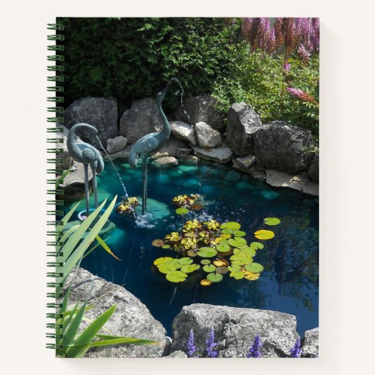 Lily Pond Spiral Notitieboek (Voorkant)