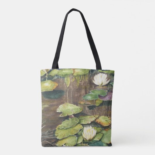Lily Pond Tote Bag (Achterkant)