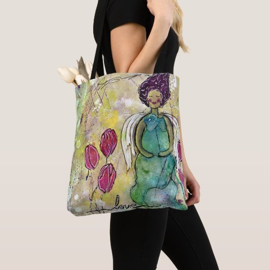 Lily Pop Canvas tas (Dichtbij)