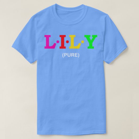 Lily Pure T-shirt (Design voorkant)