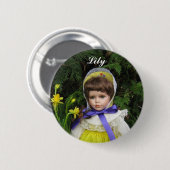 Lily Ronde Button 5,7 Cm (Voorkant /achterkant)