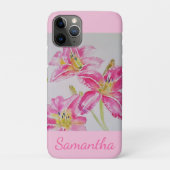 Lily Roze Waterverf Schilderen Meisjes Liles Case-Mate iPhone Case (Achterkant)