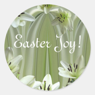 Lily-samenstelling Ronde Sticker