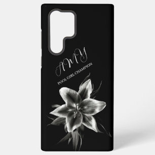 Lily Samsung Galaxy S22 Ultra stevige hoes, glanze Hoesje