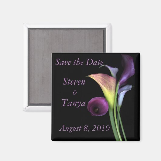 Lily Save the Date Magnet (Voorkant / Achterkant)