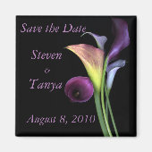 Lily Save the Date Magnet (Voorkant)