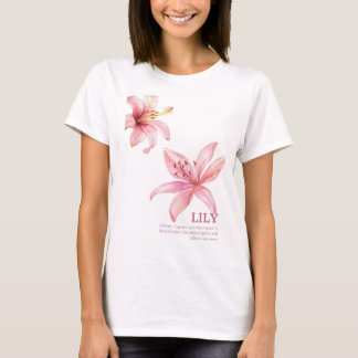 Lily schijnt  t-shirt