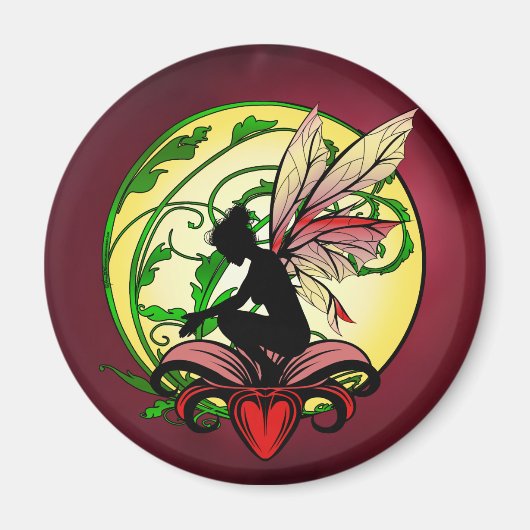 Lily Shadow Fairy Magneet (Voorkant)