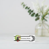 Lily Shadow Fairy Mini Visitekaartje (Staand voorkant)