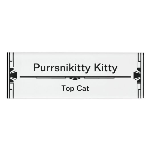 Lily Shadow Fairy Naambadge (Voorkant)