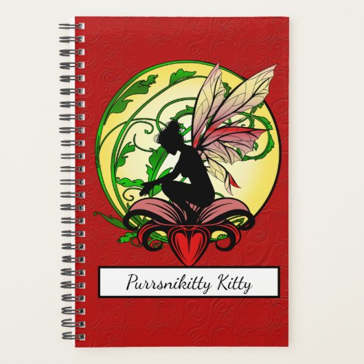 Lily Shadow Fairy Planner (Voorkant)