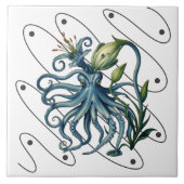 Lily Squid - wetenschappelijke hybride Tegeltje (Voorkant)