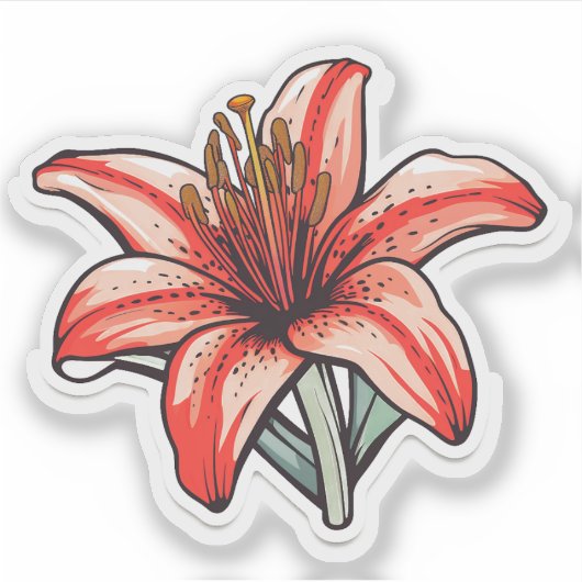 Lily Sticker (Voorkant)