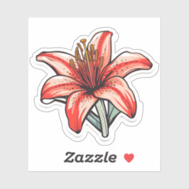 Lily Sticker