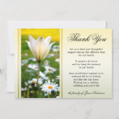 Lily Sympathie Memorial Service Bedankt voor je ka (Voorkant)