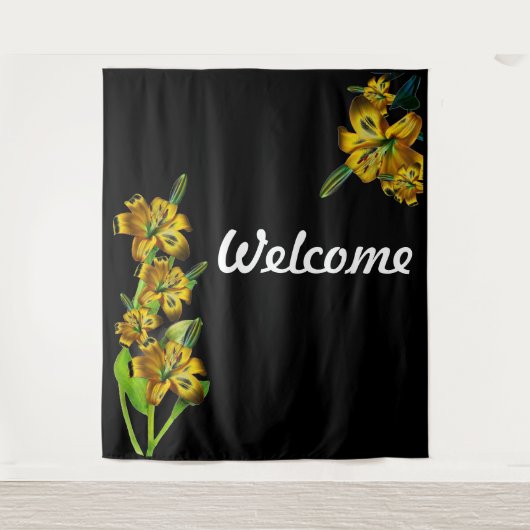 "Lily Tapestry" Wandkleed (Voorkant)