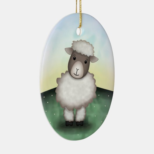 Lily the Lamb - Ornament (Rechts)