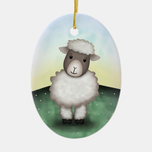 Lily the Lamb - Ornament (Voorkant)