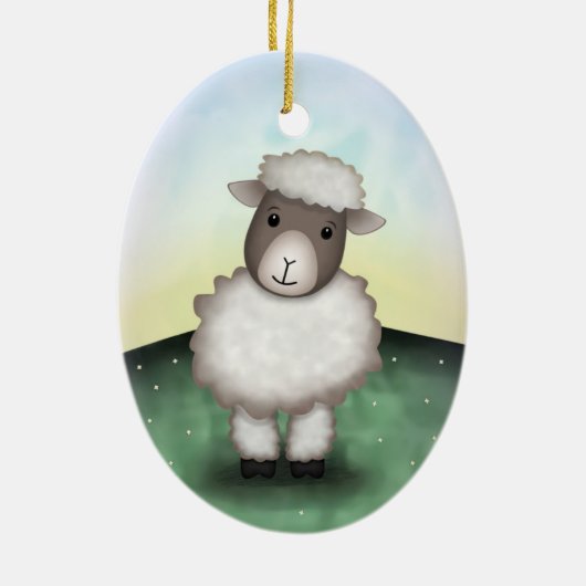 Lily the Lamb - Ornament (Achterkant)