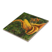 "Lily" Tiled Kitchen Garden Ceramic Tile Tegeltje (Zijkant)