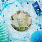 Lily Trouwpapier Borden Papieren Bordje (Feest)