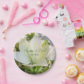 Lily Trouwpapier Borden Papieren Bordje (Feest)