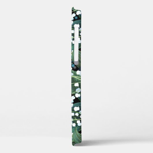 Lily Valley naadloze patroon achtergrond Case-Mate iPhone Case (Achterkant / Links)