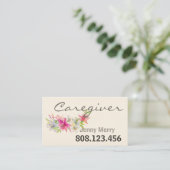 Lily van Compassie: Zorgverlener Visitekaartjes (Staand voorkant)