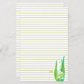 Lily van de groene gordelstaartebakkerij (Voorkant / Achterkant)