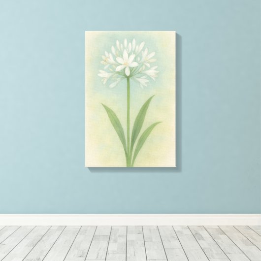 Lily van de Nijl Canvas Afdruk (Insitu (Houten vloer))