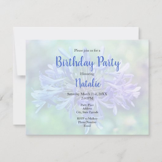 Lily van de Nijl Kaart (Voorkant)