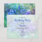 Lily van de Nijl Kaart (Voorkant / Achterkant)