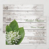 Lily van de schuur van het Valley Vrijgezellenfees Kaart (Voorkant / Achterkant)