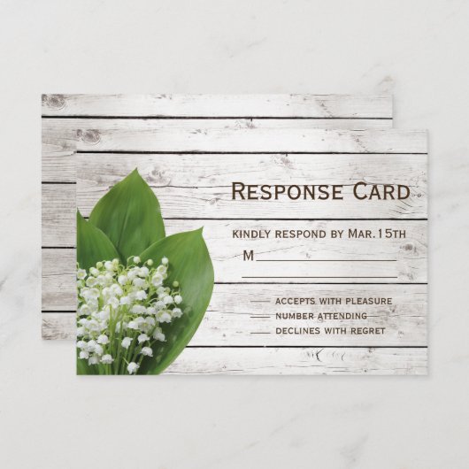 Lily van de schuurplaat van Valley RSVP (Voorkant / Achterkant)