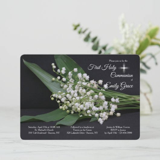 Lily van de uitnodiging van de vallei (Staand voorkant)