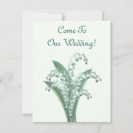 Lily van de uitnodiging van de vallei