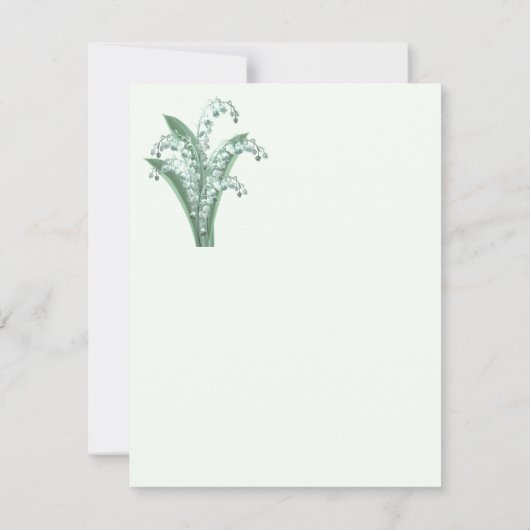 Lily van de uitnodiging van de vallei (Achterkant)