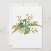 Lily van de uitnodiging voor het huwelijk van Vall (Achterkant)