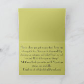 Lily van de uitnodiging voor het huwelijk van Vall (Binnen)