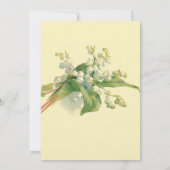 Lily van de uitnodiging voor het huwelijk van Vall (Achterkant)