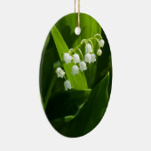 Lily van de vallebloem keramisch ornament (Rechts)
