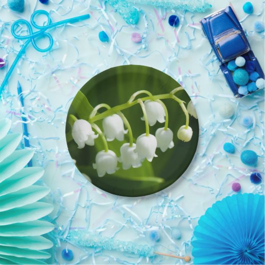 Lily van de vallebloem papieren bordje (Feest)