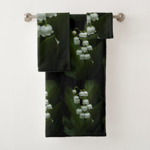 Lily van de vallei-0308 bad handdoek