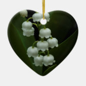 Lily van de vallei-0308 keramisch ornament (Voorkant)