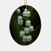 Lily van de vallei-0308 keramisch ornament (Rechts)