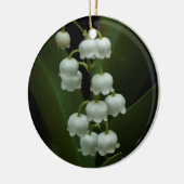 Lily van de vallei-0308 keramisch ornament (Links)