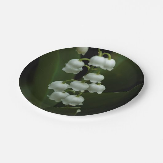 Lily van de vallei-0308 papieren bordje (Gekanteld)