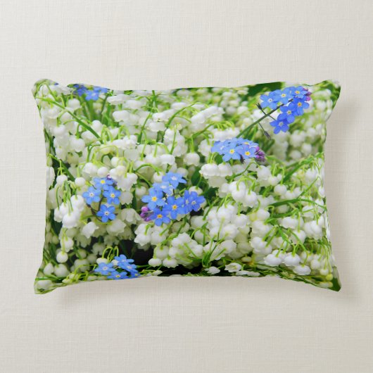 Lily van de vallei accent kussen (Voorkant)