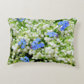 Lily van de vallei accent kussen (Achterkant)